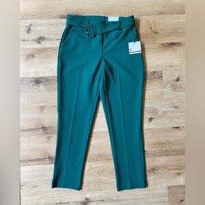 Jules & Leopold emerald green trousers